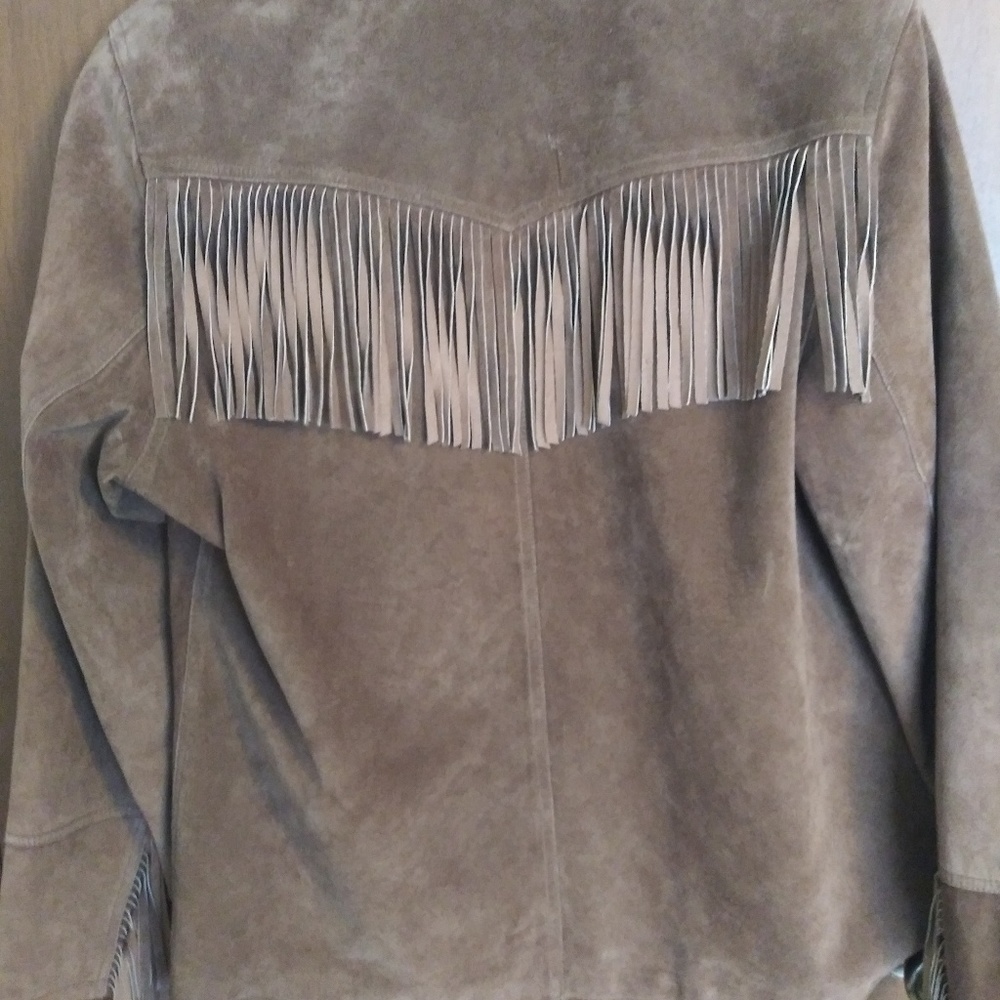 Suede jacket - Picture 4 of 8